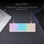 ASUS ROG Falchion Ace (M602) NX Brown Switch Mechanical Gaming Keyboard (Black) - Image 3