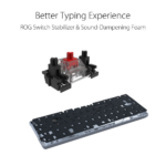 ASUS ROG Falchion Ace (M602) NX Brown Switch Mechanical Gaming Keyboard (Black) - Image 5