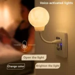 Moon Light Voice Controlled LED Lamp - Image 3