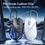 Inphic PG9 AI Design Wired Gaming Mouse (White) - Image 2