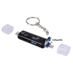 Multifunction OTG Card Reader- Type-C/USB /Micro USB/micro SD Memory Card Reader - Image 3