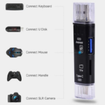 Multifunction OTG Card Reader- Type-C/USB /Micro USB/micro SD Memory Card Reader - Image 5