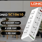 LDNIO SC10610 30W 6-Port USB Charger Power Strip