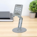 Steadiness Carbon Steel Foldable Phone Stand (L-015)