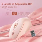 Inphic DR801 Tri-Mode Wireless Mouse - Image 2