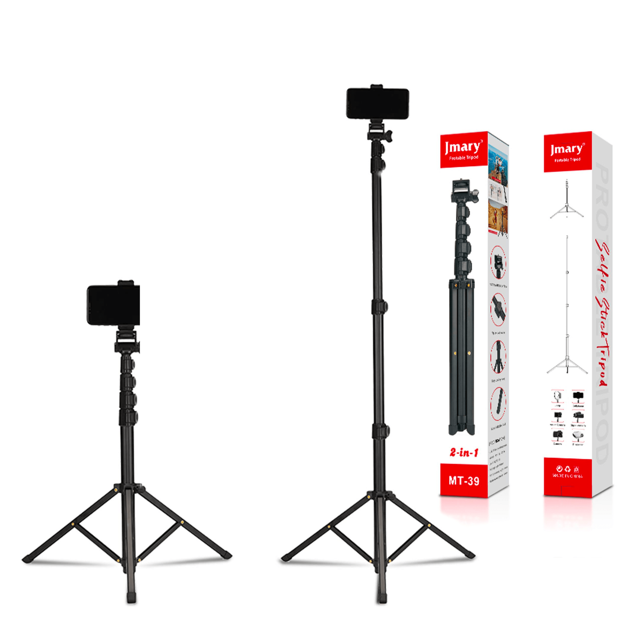 Jamary-MT-39-Tripod-2048x2048-1.png Jmary MT39 Tripod Heavy Duty and Adjustable Tripod - Image 1