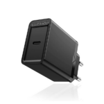 Vention FADW0-EU 1-port USB-C 20W Wall Charger Black