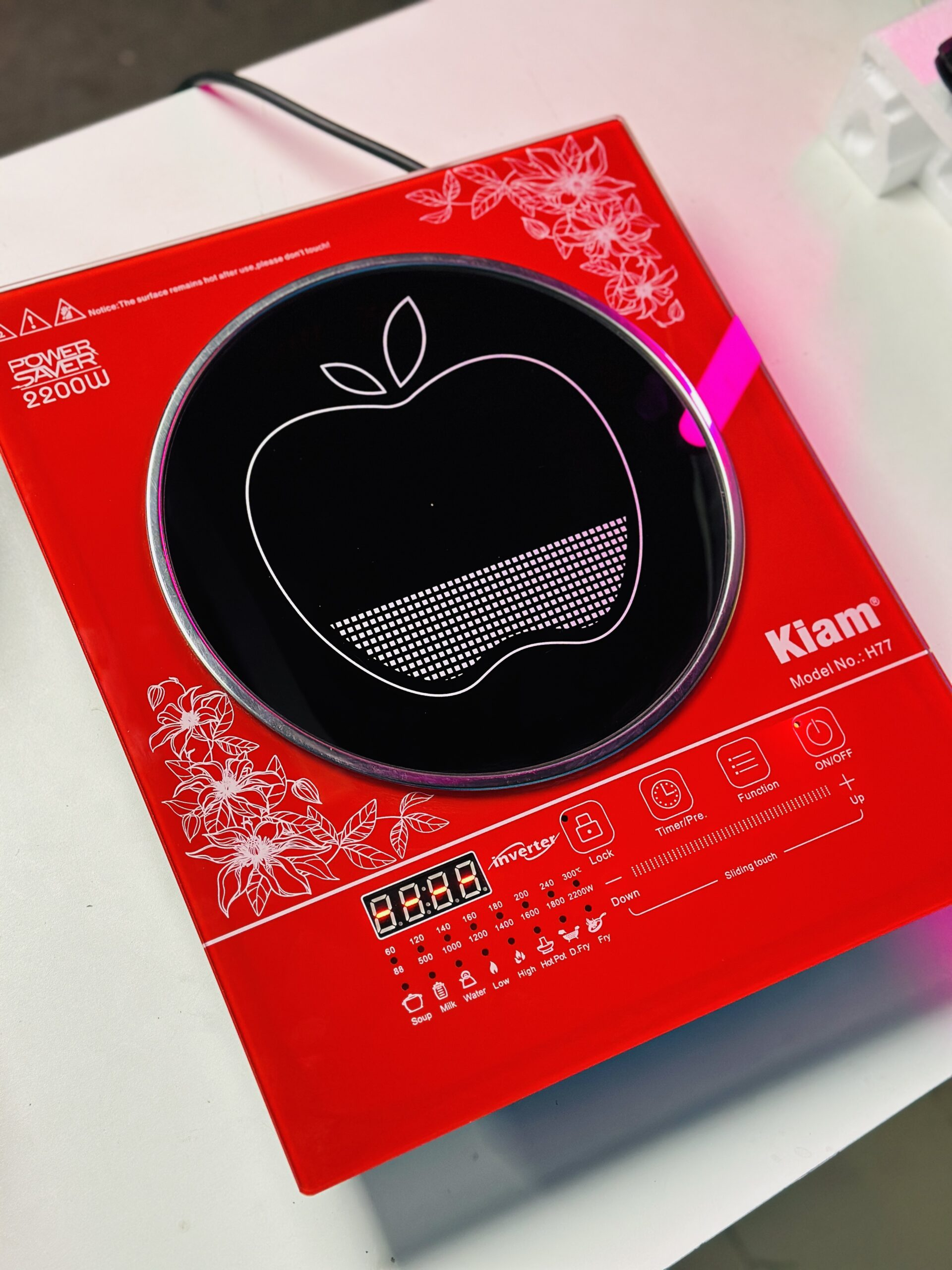 image_2026-05-16_203620295 Kiam H77 2000W Smart Touch Induction Cooker - Image 1