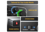 MAONO PS22 Portable Audio Interface for Recording & Streaming - Image 2