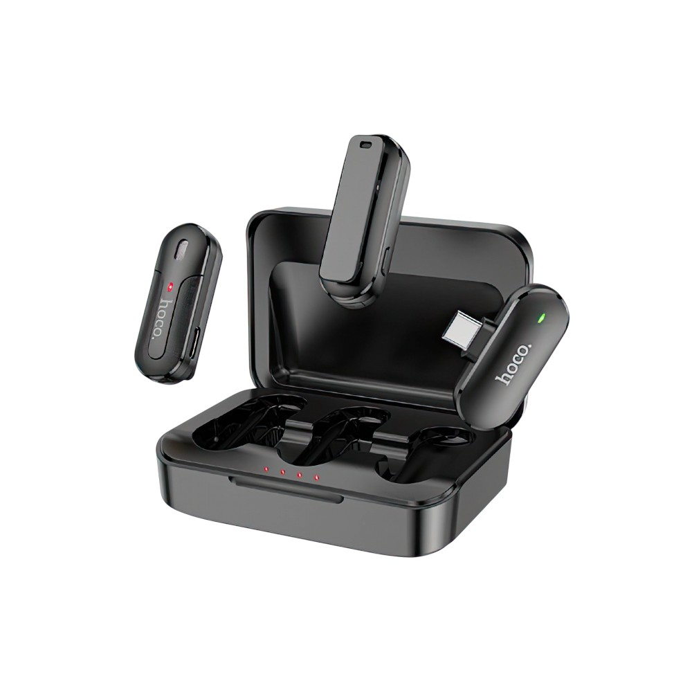 image_2026-05-20_200824710 Hoco DI56 Alegre Type-C Wireless Lavalier Microphone - Image 1